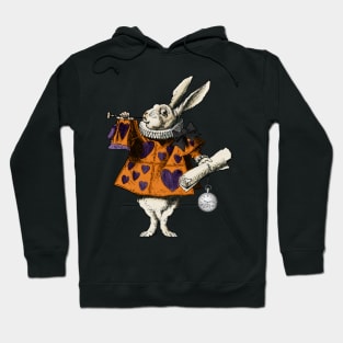 Halloween White Rabbit Alice In Wonderland Hoodie